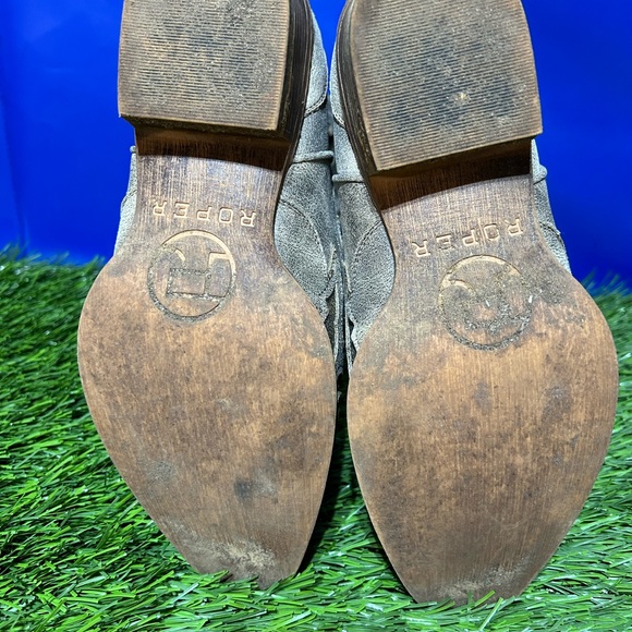 Size 9.5 - Roper Riley Glitter Tan 09-021-1566-2580 - Picture 4 of 5